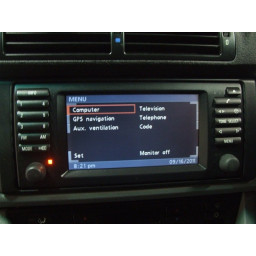 Модифицированный телевизионный модуль BMW 1997-2003 BMW 5 серии