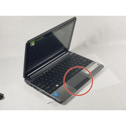 Замена гусеничной накладки Gateway LT41P10u