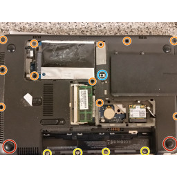 Замена экрана HP Pavilion DM4 в сборе