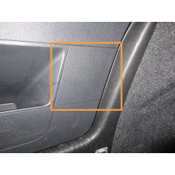 2008-2013 Замена лампочки Volkswagen Golf Tail.