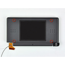 Замена лицевой панели дисплея Nintendo DS Lite