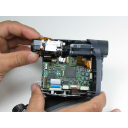Замена объектива Panasonic PV-GS9