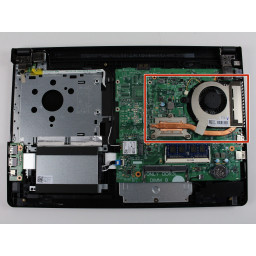 Dell Inspiron i3558-5500BLK Замена внутреннего вентилятора