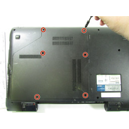 Замена нижней панели Asus U50F-RBBAG05