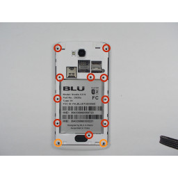 Blu Studio 5.5 S Замена центрального блока