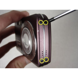 Замена задней крышки Nikon Coolpix S210